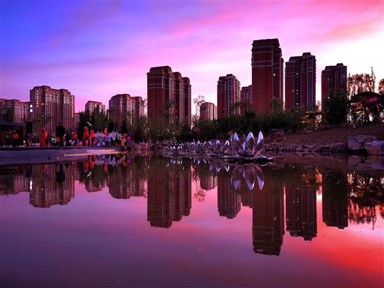 傾輝引暮色（張帆程）